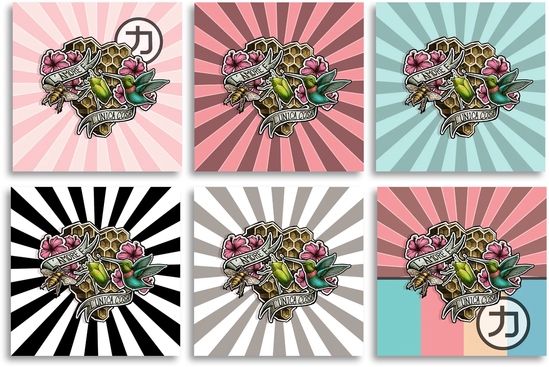 Honeycomb Heart Series 3